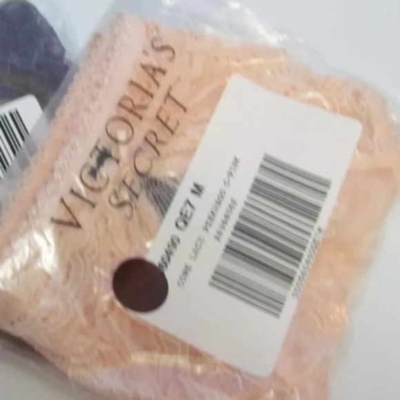 V.S. Very Sexy Sheer Lace Cheeky Panty (Pink/Peachy)-M - Picture 4 of 4